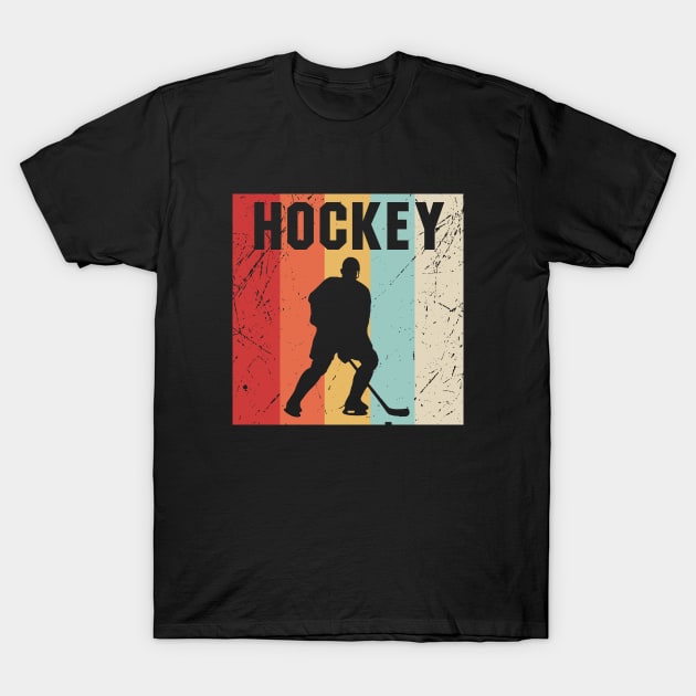 Hockey player T-Shirt by newledesigns